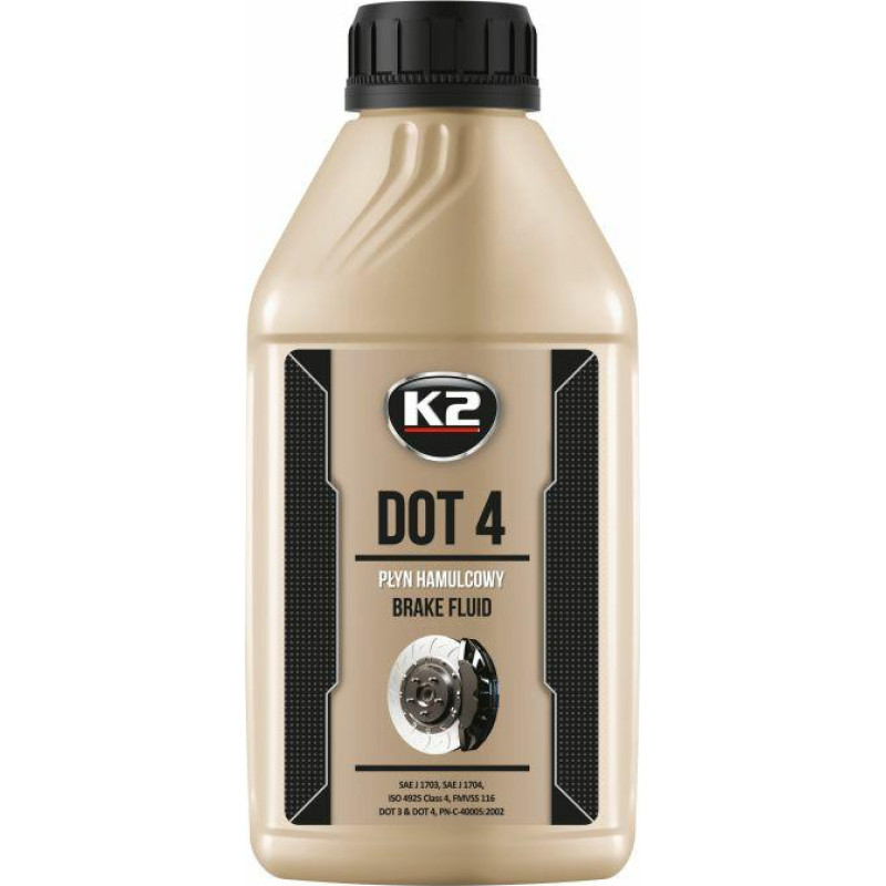 K2 PŁYN HAMULCOWY DOT 4  500ml