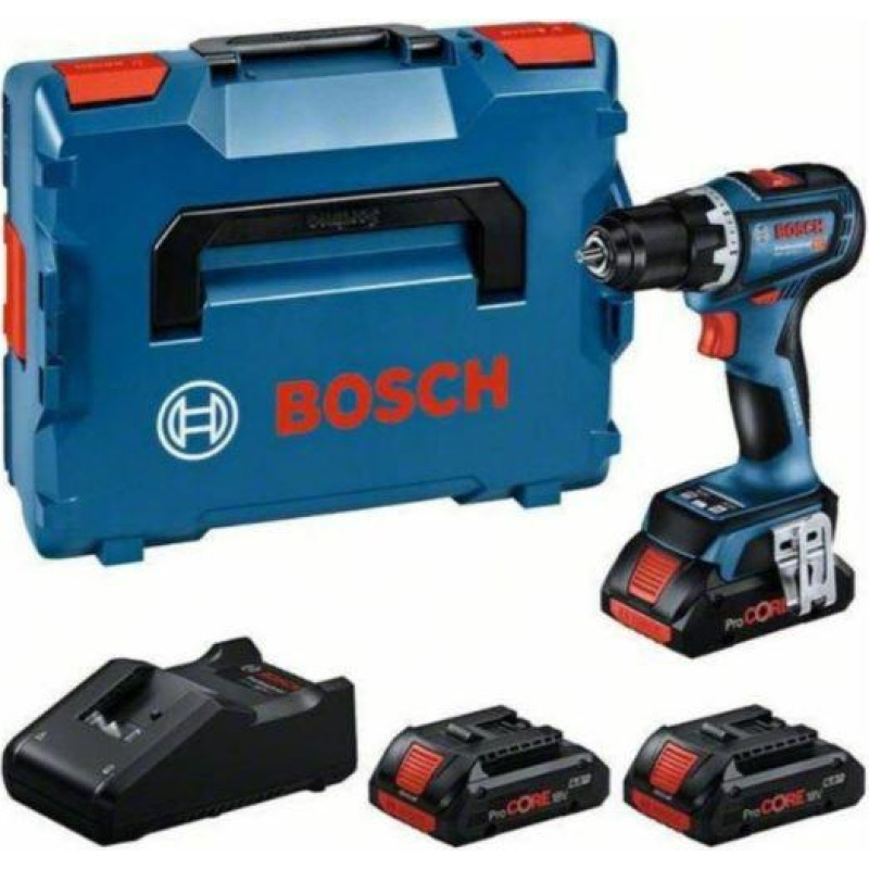 Bosch WKRĘTARKA GSR 18V-90 C 3xPC4,0Ah 64/36Nm LB