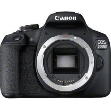 Canon EOS 2000D BK BODY EU26 SLR Kameras korpuss 24,1 MP CMOS 6000 x 4000 pikseļi Melns