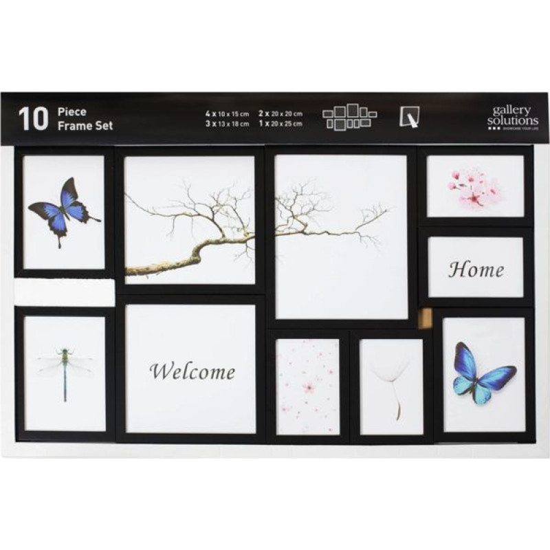 Nielsen Design Nielsen 10er Frame Set black Resin Mobile Rack 8999176