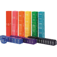 Learning Resources Fraction Tower Equivalency Cubes Learning Resources LER 2509