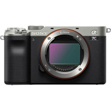 Sony α 7C MILC Body 24,2 MP CMOS 6000 x 4000 pikseļi Melns, Sudrabs