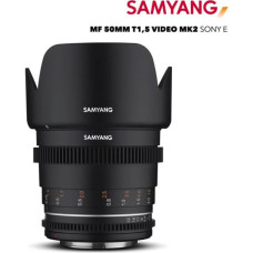 Samyang MF 50mm T1,5 VDSLR MK2 Sony E