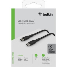 Belkin USB-C/USB-C Cable 1m coated, black CAB004bt1MBK