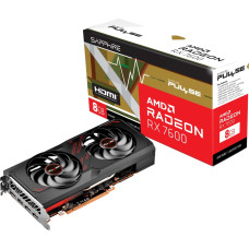 Sapphire Graphics Card|SAPPHIRE|AMD Radeon RX 7600|8 GB|GDDR6|128 bit|PCIE 4.0 8x|Dual Slot Fansink|1xHDMI|3xDisplayPort|11324-01-20G