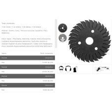 Tarpol UNIVERSĀLĀS TARAS TARIFS FI = 230 mm x 3 x 22,2 mm T-33