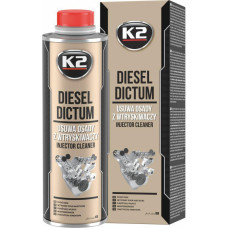 K2 PREPARAT DO CZYSZCZENIA WTRYSKÓW DIESEL DICTUM 500ML