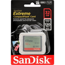 Sandisk Extreme CF          32GB 120MB/s UDMA7   SDCFXSB-032G-G46