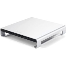 Satechi Aluminum Monitor Stand Hub for iMac silver