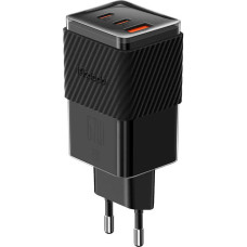 Mcdodo Charger GaN 65W Mcdodo CH-1501, 2x USB-C, USB-A (black)