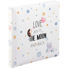 Hama To The Moon Bookbound 25x25 50 white Pages Kids Album 3862