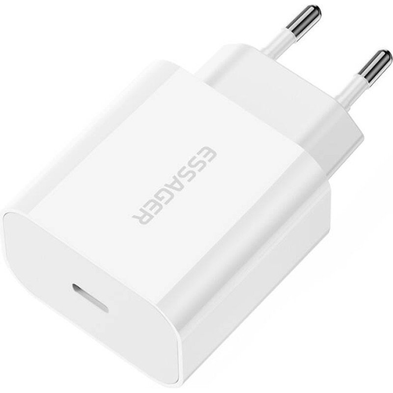 Essager Charger USB-C 20W Essager PD (white)