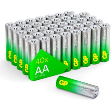 Gp Batteries 1x40 GP Super Alkaline AA Mignon Batteries Blister 030E15AS40-2