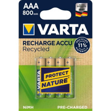 Varta 10x4 Varta RECHARGE ACCU Recycled 800 mAH AAA Micro NiMH