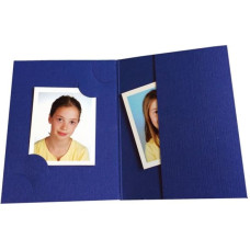 Daiber 1x100 Daiber Folders , blue for passport pictures, 3 sizes