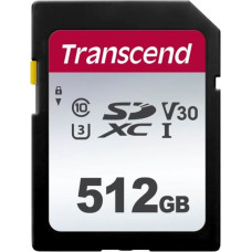 Transcend SDXC 300S        512GB Class 10 UHS-I U3 V30