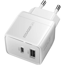 Essager ECT33W-LJB02-Z 33W C+A Charger (white)