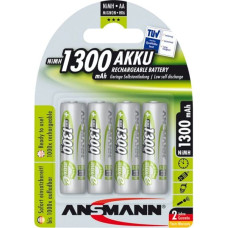 Ansmann 1x4 Ansmann maxE NiMH rech. bat, Mignon AA 1300 mAh