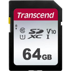 Transcend SDXC 300S         64GB Class 10 UHS-I U1