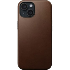 Nomad Modern Leather Case iPhone 15 Brown