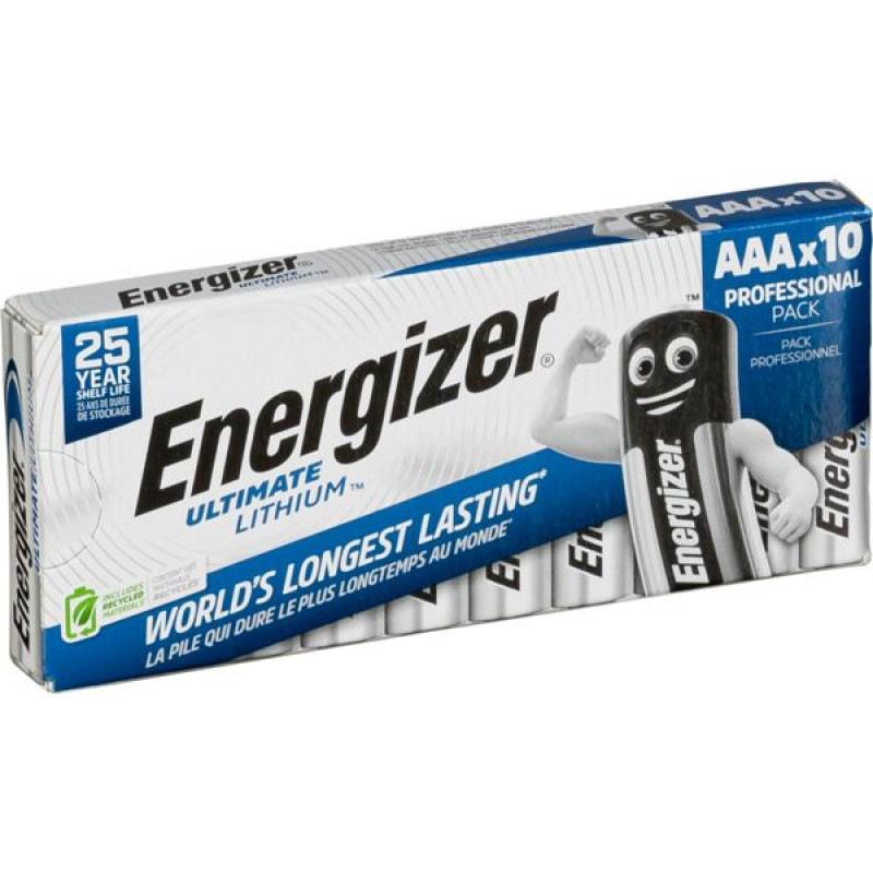 Energizer 1x10 ENERGIZER Ultimate Lithium Micro AAA LR 03 1,5V