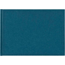 Hama Wrinkled Bookbound 24x17 36 white pages blue 7612