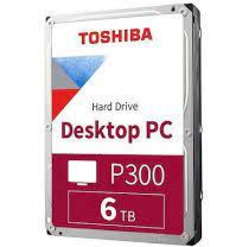 Toshiba HDD|TOSHIBA|P300|6TB|SATA 3.0|128 MB|5400 rpm|3,5