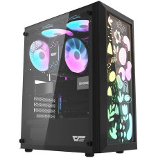 Darkflash Computer Case Darkflash DK180 Graffiti (black)