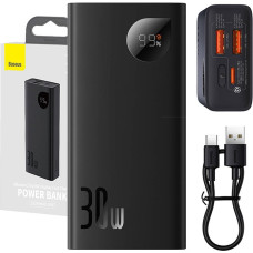 Baseus Powerbank Baseus Adaman2 10000mAh, 2xUSB, USB-C, 30W (black)