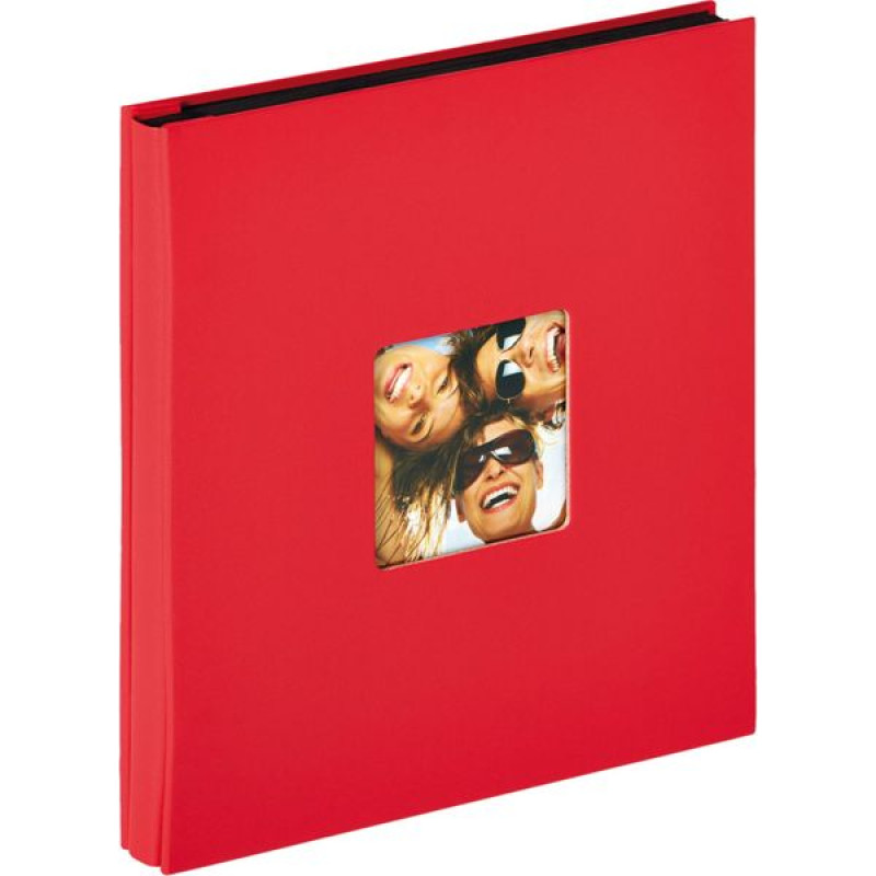 Walther Fun red 10x15 400 Photos pocket album EA110R