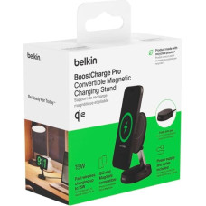 Belkin BOOST Charge Pro Qi2 15W magnetic Charger bla. WIA008vfBK