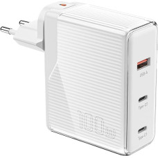 Essager ECT2CA-ZXB02-Z GaN 100W 2C+A Charger (white)