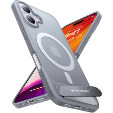 Torras Etui Torras Pstand Series do iPhone 16 Plus (Titanium gray)