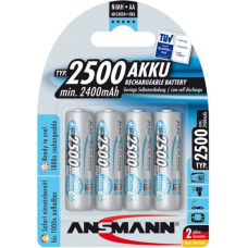 Ansmann 1x4 Ansmann maxE NiMH rech.bat. 2500 Mignon AA 2400 mAh