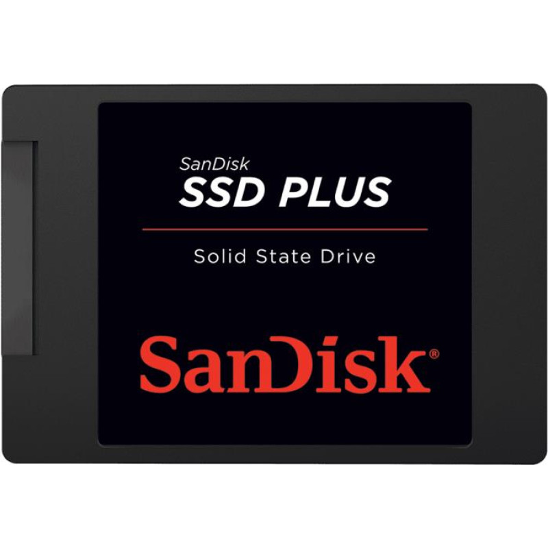 Sandisk By Western Digital SSD|SANDISK BY WESTERN DIGITAL|SSD PLUS|2TB|SATA 3.0|Write speed 450 MBytes/sec|Read speed 545 MBytes/sec|2,5