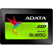 Adata SSD|ADATA|SU650|240GB|SATA 3.0|Write speed 450 MBytes/sec|Read speed 520 MBytes/sec|2,5