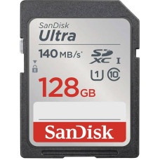 Sandisk Memory card SANDISK ULTRA SDXC 128GB 140MB/s UHS-I Class 10