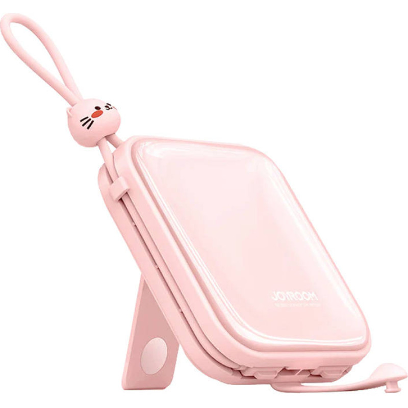 Joyroom Powerbank Joyroom JR-L009 Cutie 10000mAh, 12W (Pink) 10 + 4 pcs FOR FREE