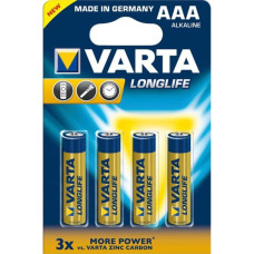 Varta 50x4 Varta Longlife Extra Micro AAA LR 03          PU master box