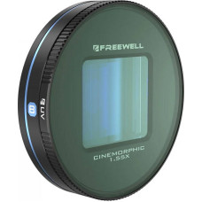 Freewell Blue Anamorphic Lens 1.55x Freewell for Galaxy and Sherp