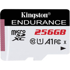 MicroSD karte Kingston 256GB, Endurance, 95/45MB/s, C10 A1 UHS-I