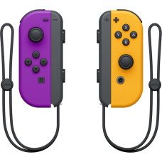 Nintendo Joy-Con Melns, Oranžs, Lillā Bluetooth sistēma Spēļu paliktnis Analogā / digitālā Nintendo Switch