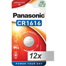 Panasonic 12x1 Panasonic CR 1616 Lithium Power