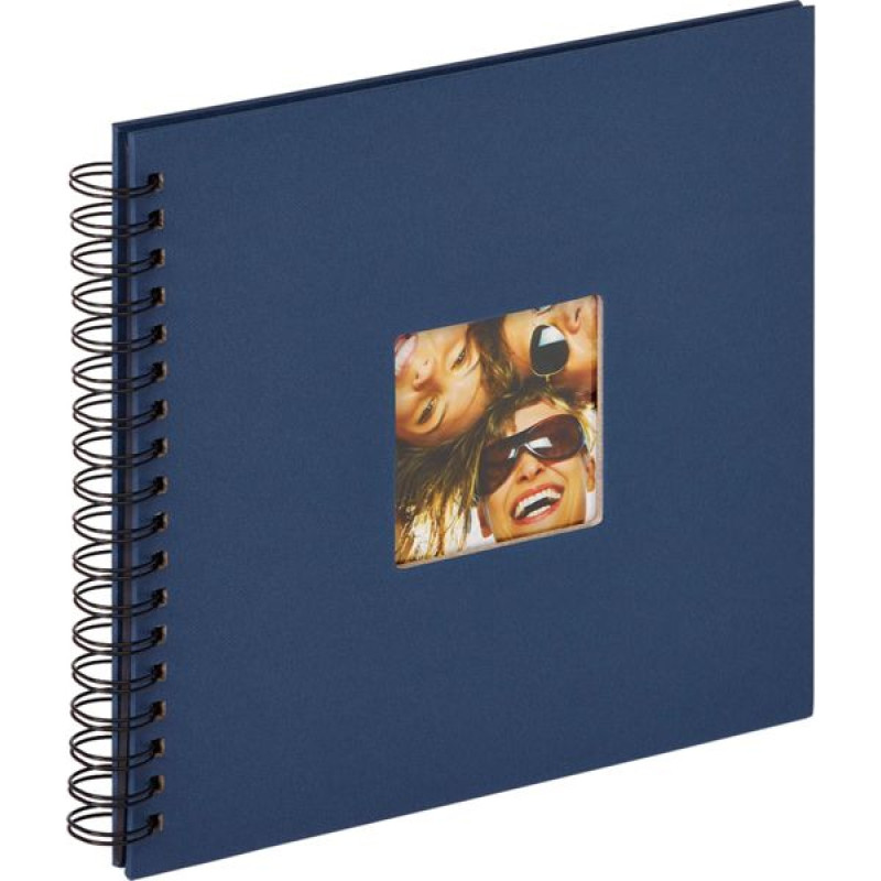 Walther Fun blue Spiral 26x25 40 black Pages SA108L