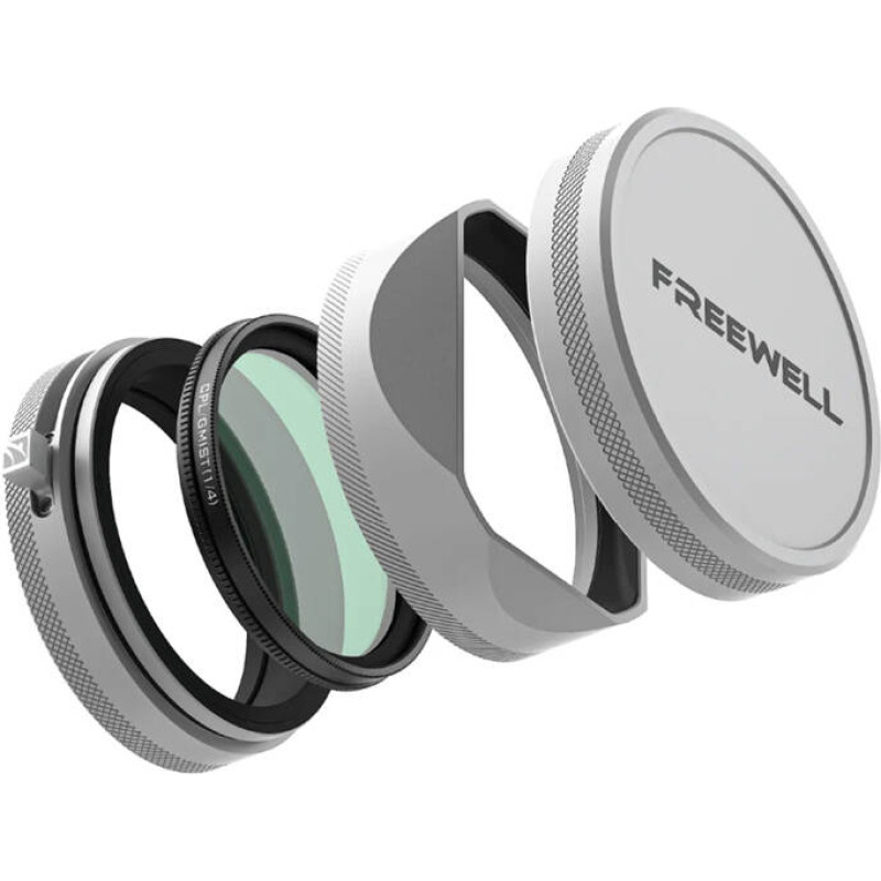 Freewell FujiX100 filter set with lens hood (silver)