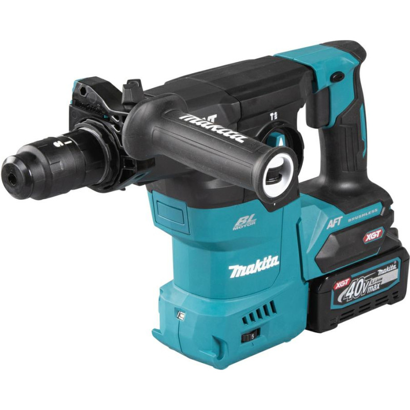 Makita .MŁOTOWIERTARKA 40V XGT HR009GM203 3,0J 2x4,0Ah +UCHWYT SZYBKOWYMIENNY