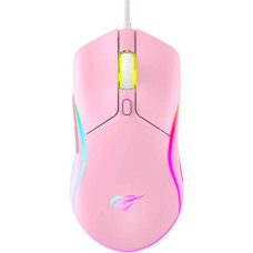 Havit MS1029 wired gaming mouse (pink)