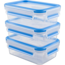 Emsa 508570 pārtikas uzglabāšanas konteiners Taisnleņķa Kaste 0,55 L Caurspīdīgs 3 pcs