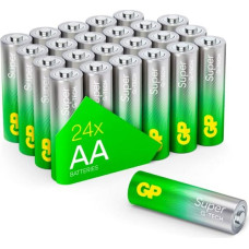 Gp Batteries 1x24 GP Super Alkaline AA 1,5V battery Packs 03015AETA-B24