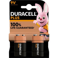 Duracell 1x2 Duracell Plus 9V-Block MN1640 6LR61